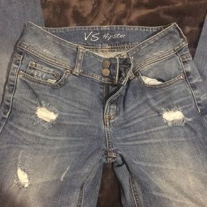VS Hipster Jeans sz 4 bootcut distressed jeans